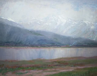 Schneebedeckte Berge